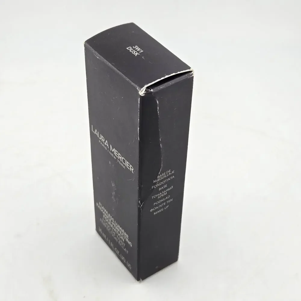 Laura Mercier Flawless Lumiere Radiance Perfecting Foundation 3W1 Dusk 1oz New